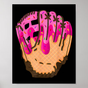 Bysebyll-handschoen Drip Ijsje druppelende Byseby Poster