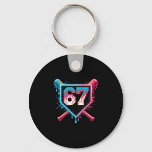 Bysebyll Ijs Drip Six Seven Gen Alpha Slaang Sleutelhanger