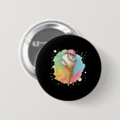 Bysebyll Ijs Waterverf Bysebyll 3 Ronde Button 5,7 Cm (Voorkant /achterkant)