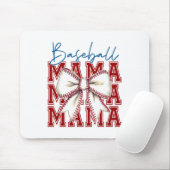 Bysebyll Mama Bow Graphic Uniek Ontwerp Muismat (Met muis)