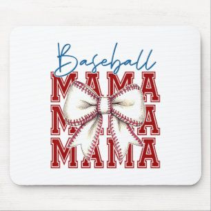 Bysebyll Mama Bow Graphic Uniek Ontwerp Muismat