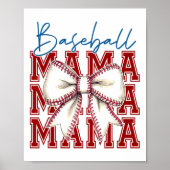 Bysebyll Mama Bow Graphic Uniek Ontwerp Poster (Voorkant)