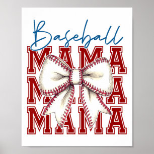 Bysebyll Mama Bow Graphic Uniek Ontwerp Poster