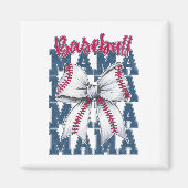 Bysebyll Mama Coquette Boog Spel Dag Bysebyll Mama Magneet (Voorkant)