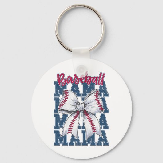 Bysebyll Mama Coquette Boog Spel Dag Bysebyll Mama Sleutelhanger (Voorkant)