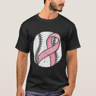Bysebyll Pink Ribbon Borstkanker Bewustzijn Sport T-shirt