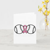 Bysebyll Pink Ribbon Fight Cool Breast Cancer Awar Kaart (Gele Bloem)