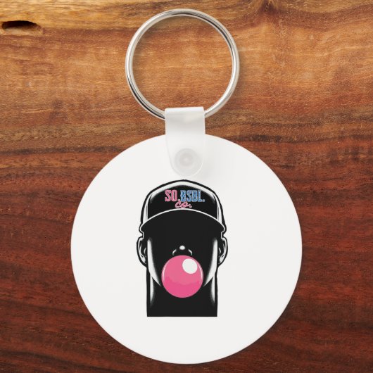 Bysebyll Player Bubble Gum Sleutelhanger (Voorkant)