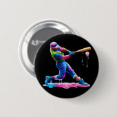 Bysebyll Player Drip Ijs  Ronde Button 5,7 Cm (Voorkant /achterkant)