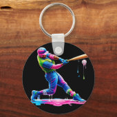 Bysebyll Player Drip Ijs  Sleutelhanger (Voorkant)