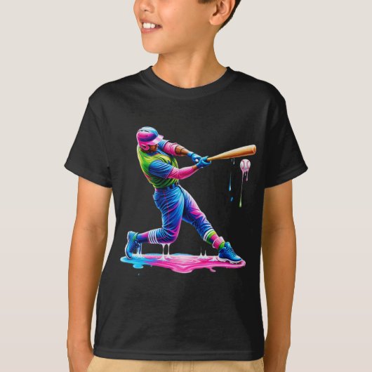 Bysebyll Player Drip Ijs  T-shirt (Voorkant)