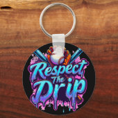 Bysebyll Respect Drip Boys Ijs The Drip Jeugd Sleutelhanger (Voorkant)