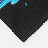 Bysebyll Speler Drip Ijs  Fleece Deken (Hoek)