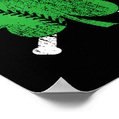 Bysebyll St Patricks Day Jongens Meisjes Mannen Vr Poster (Hoek)