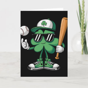 Bysebyll St Patricks Day Shamrock Sport Heren Jong Kaart
