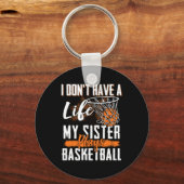 Bysketbyll Brother Sister Bysketbyll Speler Bysket Sleutelhanger (Voorkant)