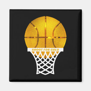 Bysketbyll Byll Hoop Net MVP Player Award Slam Dun Magneet