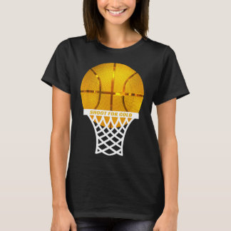 Bysketbyll Byll Hoop Net MVP Player Award Slam Dun T-shirt