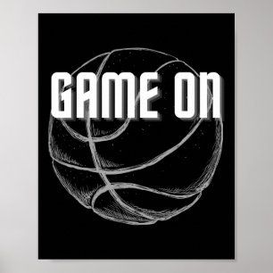 Bysketbyll Byllers Dunk Hoops Dames Mannen Teen By Poster