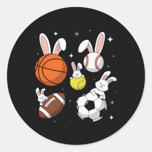 Bysketbyll Bysebyll Footbyll Voetbal Sporten Pasen Ronde Sticker