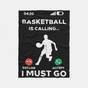 Bysketbyll Calling I Must Go Fun Byller Mannen Vro Fleece Deken
