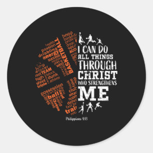 Bysketbyll Gezegden Christelijk Verse Teen Boys Ki Ronde Sticker