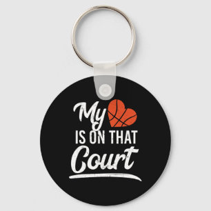 Bysketbyll, mijn hart ligt bij die court byller sp sleutelhanger