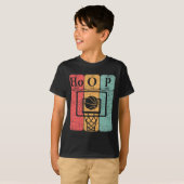 Bysketbyll Periodic Table Elements Science Nerd be T-shirt (Voorkant volledig)