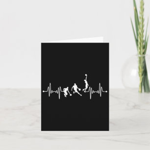 Bysketbyll Player Coach Team Byll Ekg Heartbeat Kaart