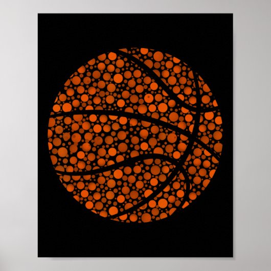Bysketbyll Polka Dot Pattern Happy Dot Day Lover Poster (Voorkant)