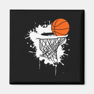 Bysketbyll S for Men Slam Dunk Tiener Kinder Jeugd Magneet