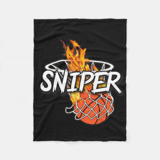 Bysketbyll Sniper - Hit From Anywhere - Fire Byske Fleece Deken