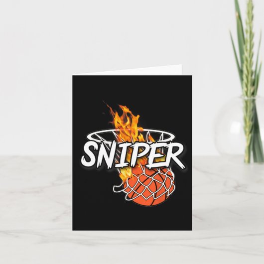 Bysketbyll Sniper - Hit From Anywhere - Fire Byske Kaart (Voorkant)