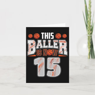 Bysketbyll Speler 15 jaar oude jongen Bysketbyll 1 Kaart