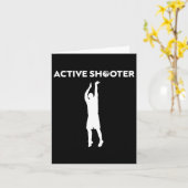 Bysketbyll Speler Actieve Schutter Bysketbyll Love Kaart (Gele Bloem)