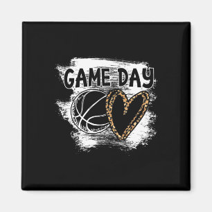 Bysketbyll Spelersspel Dag Leopard Cheetah Bysketb Magneet