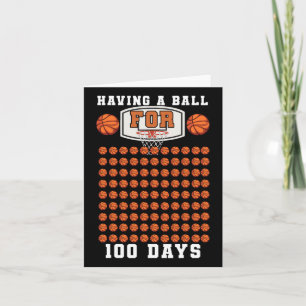 Bysketbyll Student 100e dag met Byll 100 dagen Kaart
