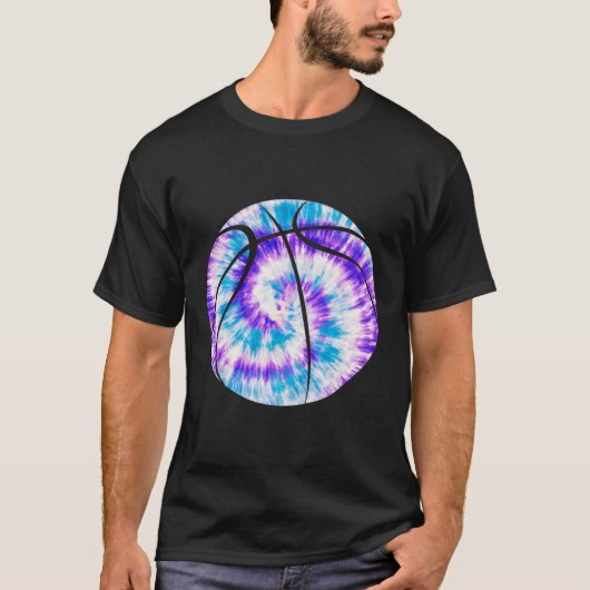 Bysketbyll Stuff Kleding Tie Dye voor een tiener m T-shirt (Voorkant)