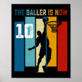 Bysketbyll Theme Party 10e Verjaardag Deze Byller Poster (Voorkant)