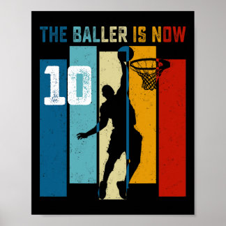 Bysketbyll Theme Party 10e Verjaardag Deze Byller  Poster