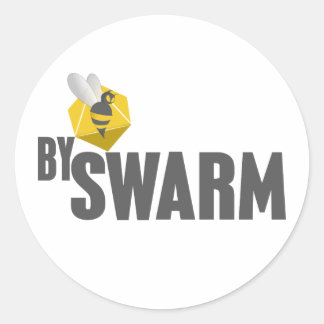 bySwarm stickers - wit