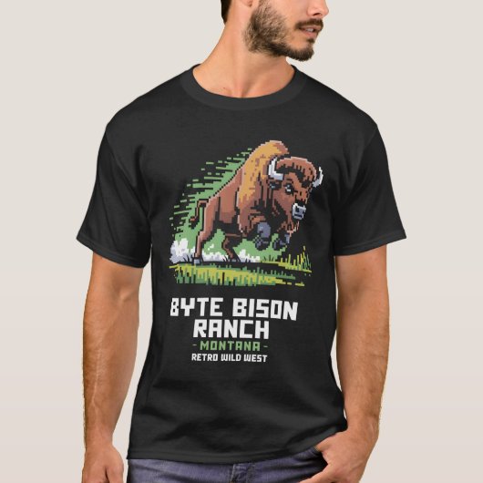 Byte Bison Ranch T-shirt (Voorkant)