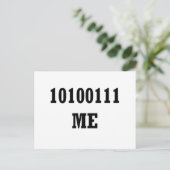 Byte me briefkaart (Staand voorkant)