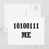 Byte me briefkaart (Voorkant / Achterkant)