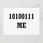 Byte me briefkaart (Voorkant)