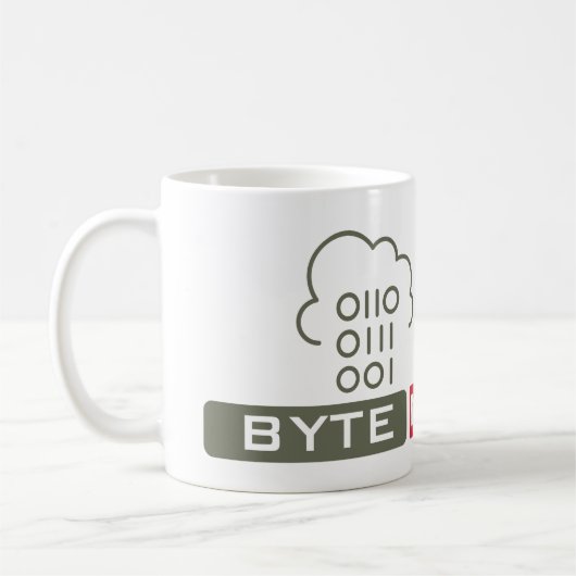 BYTE ME - PROGRAMMERING NERD KOFFIEMOK (Links)