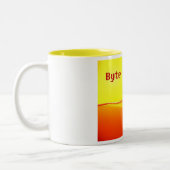 Byte Me Tweekleurige Koffiemok (Links)