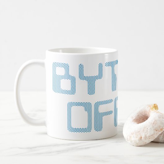 Byte off koffiemok (Met donut)