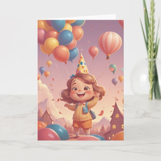 Byte-Sized Birthday Wishes Kaart (Voorkant)