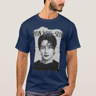Byun Wooseok Kpop Solo Artist Scrapbook Collage Co T-shirt